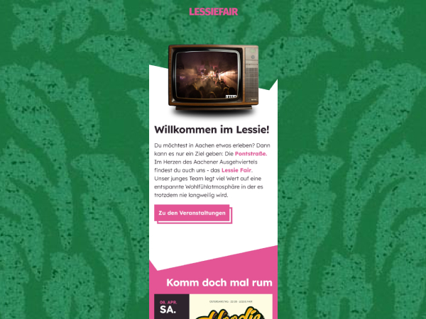 Bildschirmfoto von Projekt lessiefair.de